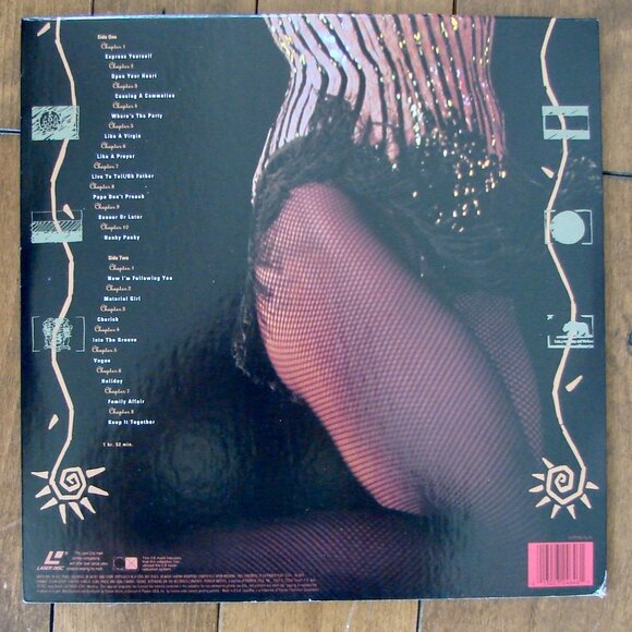 Madonna Blond Ambition World Tour Live Laserdisc 1990 Excellent!!! - Picture 3 of 12